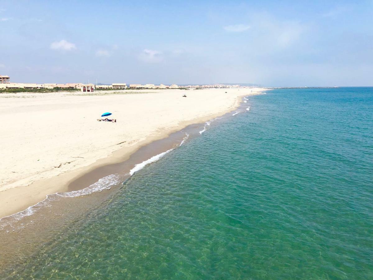 Barcaresa-Maisonnette Vue Mer Pieds Dans L'Eau Wifi Leucate Exterior photo